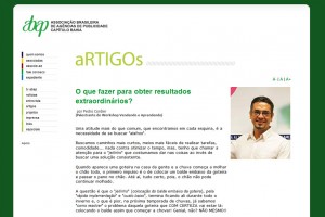 Artigo do Especialista em Marketing Digital, Pedro Cordier, no site da ABAP.