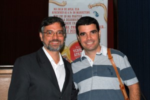 Pedro Cordier (Creative Technologist da Agência Única) e Luís Moreira (Gerente executivo do iBahia.com).