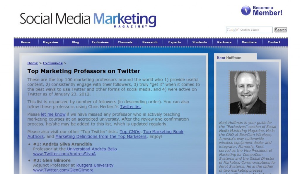 social-media-marketing-magazine-top-marketing-professors-on-twitter-part-1