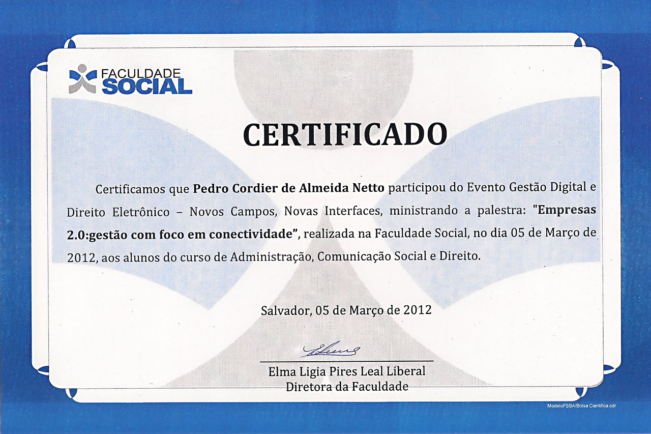 certificado-professor-pedro-cordier-palestra-empresas-2-0-gestao-conectada