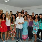 Pedro Cordier, professor da disciplina CRIATIVIDADE E CONECTIVIDADE, com a turma do MBA do #GEMS